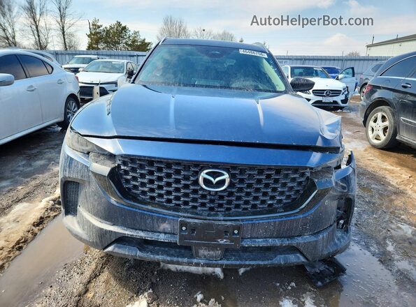 7MMVABDM9SN318734 2025 MAZDA CX-5 Blue Դիմացի տեսք