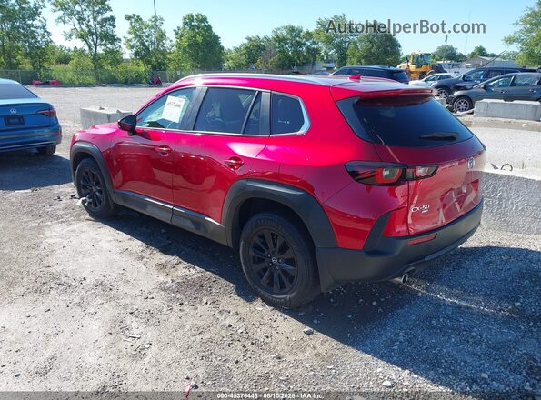 7MMVABDMXSN377890 2025 MAZDA CX-5 Red უკანა მარცხენა