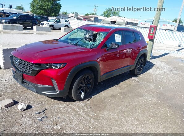 7MMVABDMXSN377890 2025 MAZDA CX-5 Red წინა მარცხენა ხედი სამი მეოთხედიდან