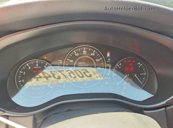 7MMVABDY1SN389512 2025 MAZDA CX-5 Black Vista del cuadro de instrumentos
