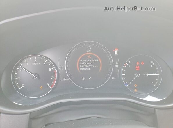 7MMVABDY6RN230513 2024 MAZDA CX-5 Black Widok zestawu wskaźników