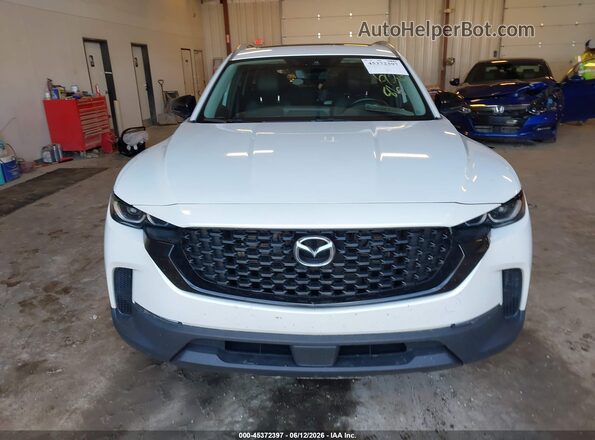 7MMVABEM0PN121828 2023 MAZDA CX-5 White Dashboard view