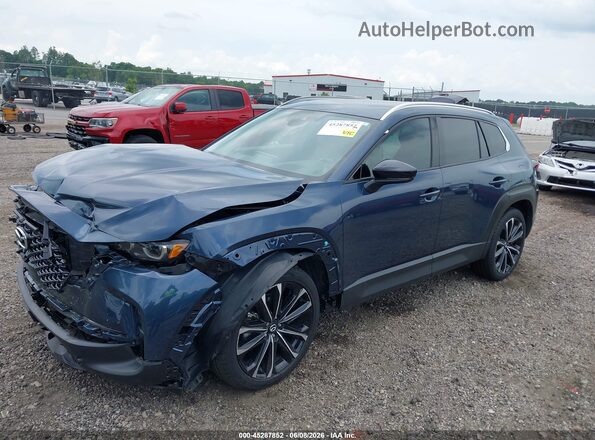 7MMVABEM3PN130877 2023 MAZDA CX-5 Dark Blue Vista tres cuartos delantera izquierda