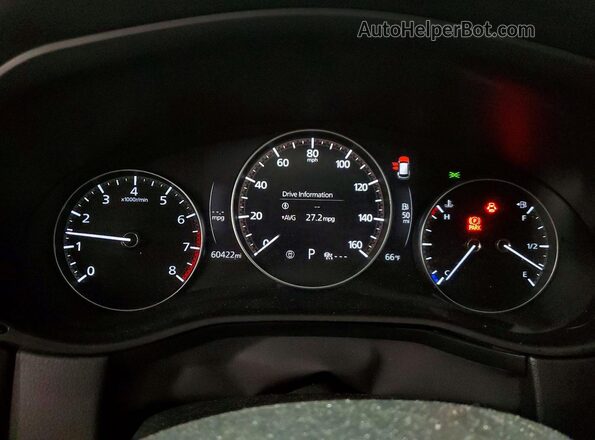 7MMVABEM4RN171909 2024 MAZDA CX-5 Black Vista del cuadro de instrumentos