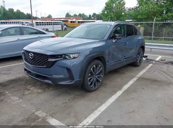 7MMVABEM9PN144492 2023 MAZDA CX-5 Blue წინა მარცხენა ხედი სამი მეოთხედიდან