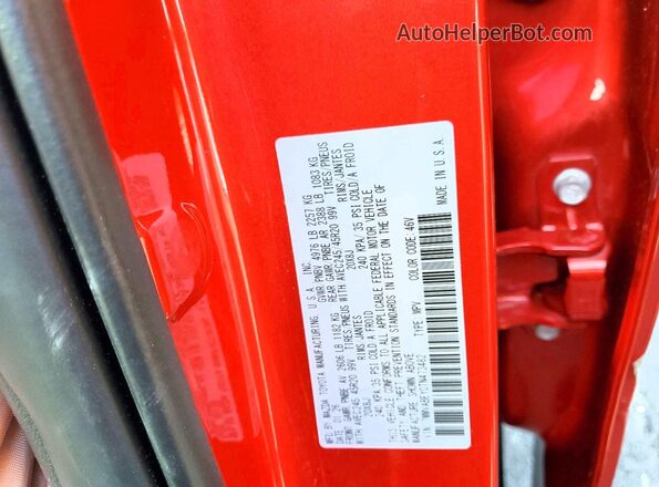 7MMVABEY0TN473482 2026 MAZDA CX-5 Red 360 interior view