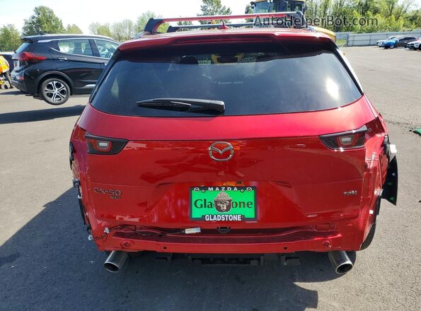 7MMVABEY0TN473482 2026 MAZDA CX-5 Red Rear view