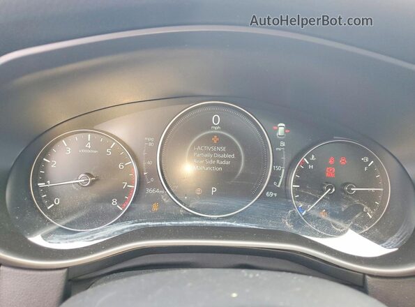 7MMVABXY1SN349197 2025 MAZDA CX-5 Green ხელსაწყოთა პანელის ხედი