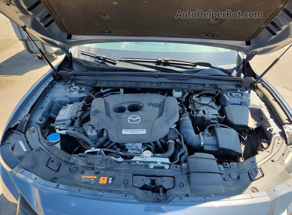 7MMVABXY7PN135290 2023 MAZDA CX-5 Blue ძრავის განყოფილების ხედი