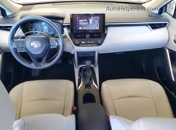 7MUAAAAG8RV093353 2024 TOYOTA COROLLA Gray წინა პანელის ხედი