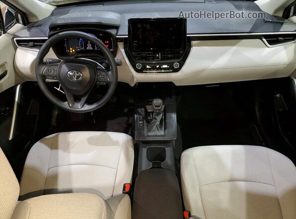 7MUAAABG2TV156629 2026 TOYOTA COROLLA Gray Vista del salpicadero