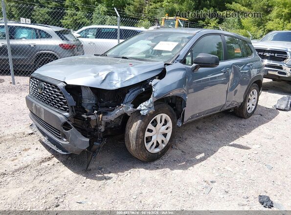 7MUAAABG4PV079168 2023 TOYOTA COROLLA CROSS Синий Передняя левая четверть