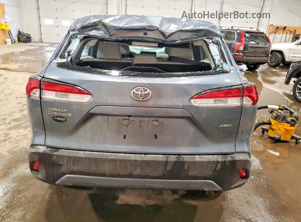 7MUAAABG9RV095708 2024 TOYOTA COROLLA Blue Вид ззаду