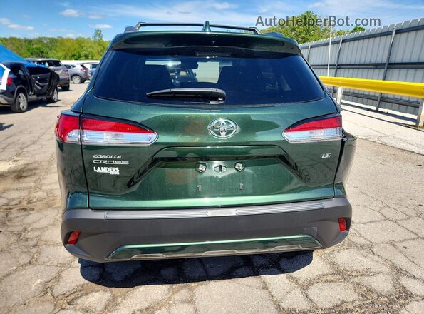 7MUBAAAG9RV115428 2024 TOYOTA COROLLA Green Հետևի տեսք