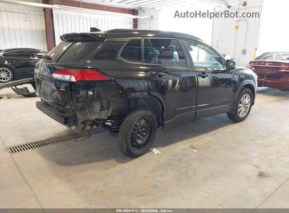 7MUBAABG2NV007273 2022 TOYOTA COROLLA CROSS Black უკანა მარჯვენა