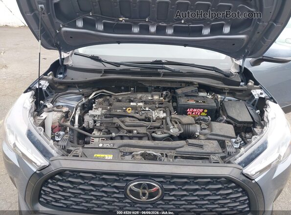 7MUCAAAG3PV045314 2023 TOYOTA COROLLA CROSS Light Blue Вид ззаду