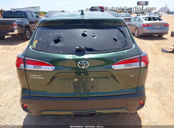 7MUCAAAG3RV093379 2024 TOYOTA COROLLA CROSS Green 