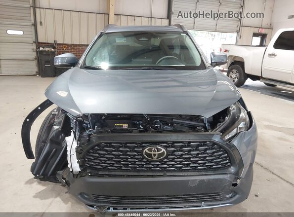 7MUCAAAG4RV102770 2024 TOYOTA COROLLA CROSS Gray Вид задньої частини салону