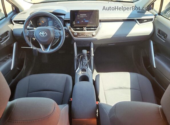 7MUCAAAG8PV059032 2023 TOYOTA COROLLA Blue Vista del salpicadero