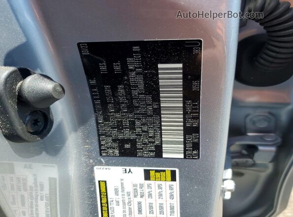 7MUDAAAG4PV048307 2023 TOYOTA COROLLA Silver VIN կոդի պիտակի տեսք