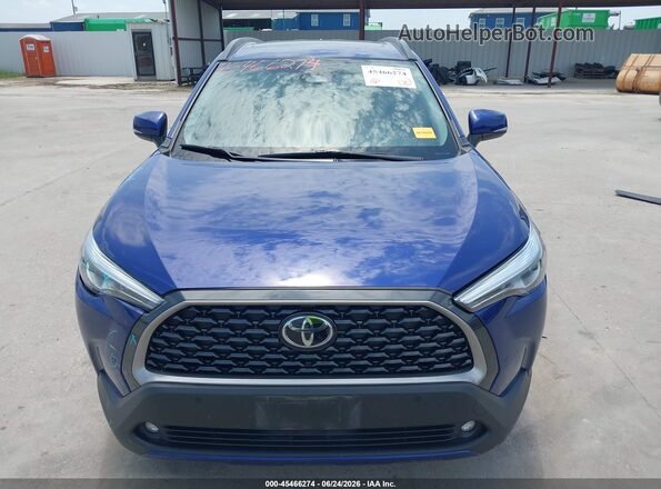 7MUDAAAG5PV065083 2023 TOYOTA COROLLA CROSS Синий Вид щитка приборов