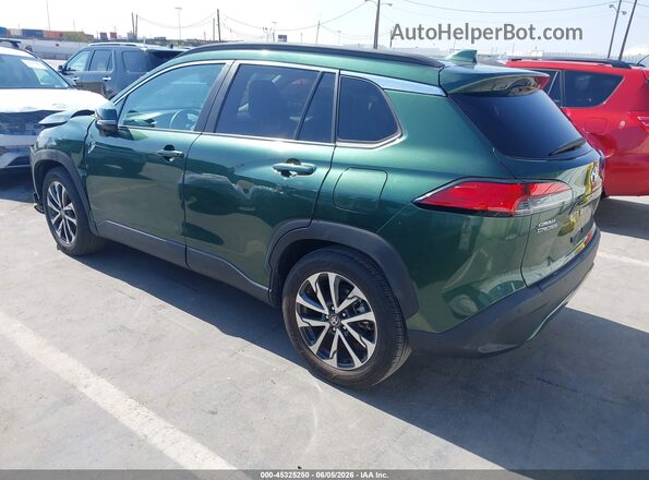 7MUDAAAG5RV074126 2024 TOYOTA COROLLA CROSS Green Задня ліва чверть