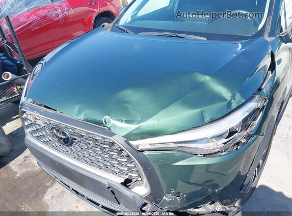 7MUDAAAG5RV074126 2024 TOYOTA COROLLA CROSS Green Вид спереду