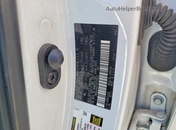 7MUDAAAG7RV109622 2024 TOYOTA COROLLA White Vista de la etiqueta del VIN
