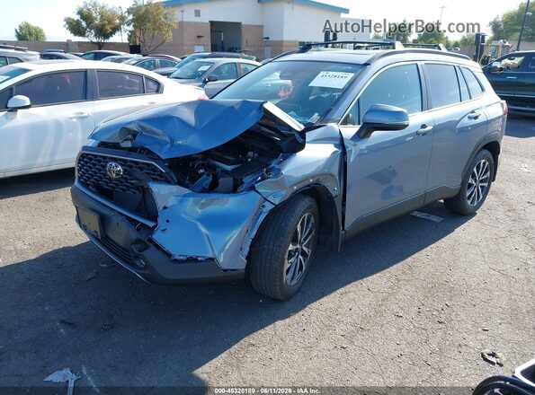 7MUDAAAGXRV086806 2024 TOYOTA COROLLA CROSS Gray Front left