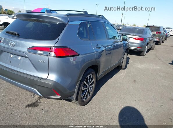 7MUDAAAGXRV086806 2024 TOYOTA COROLLA CROSS Gray Rear right