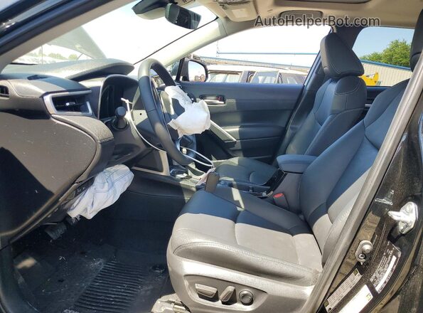 7MUDAABG0SV132972 2025 TOYOTA COROLLA Black Widok wnętrza z przodu