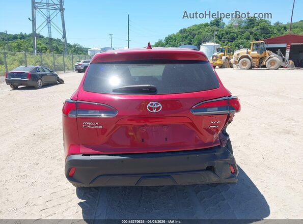 7MUDAABG2PV072653 2023 TOYOTA COROLLA CROSS Red 
