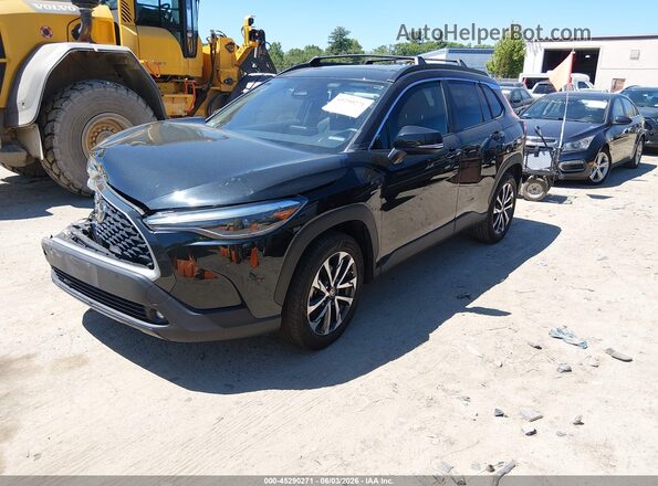 7MUDAABG5RV097968 2024 TOYOTA COROLLA CROSS Black Przód lewy