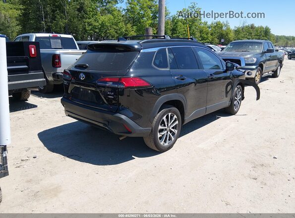 7MUDAABG5RV097968 2024 TOYOTA COROLLA CROSS Black Tył prawy