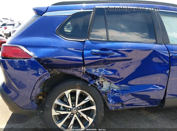 7MUDAABG5SV138797 2025 TOYOTA COROLLA CROSS Blue წინა ხედი