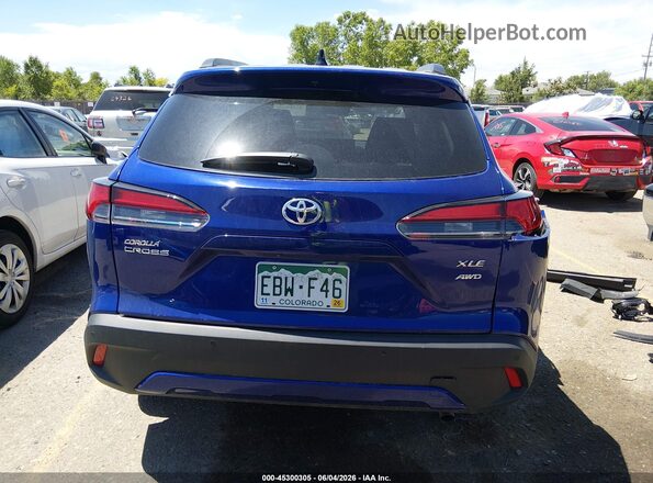 7MUDAABG5SV138797 2025 TOYOTA COROLLA CROSS Blue 