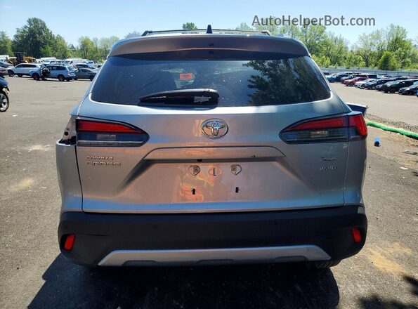 7MUDAABG5SV140694 2025 TOYOTA COROLLA Silver Вид ззаду