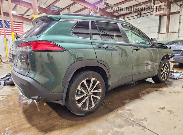 7MUDAABG9NV039307 2022 TOYOTA COROLLA Green Trasero derecho