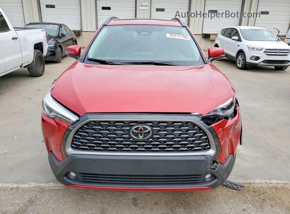 7MUDAABG9RV114416 2024 TOYOTA COROLLA Red Դիմացի տեսք
