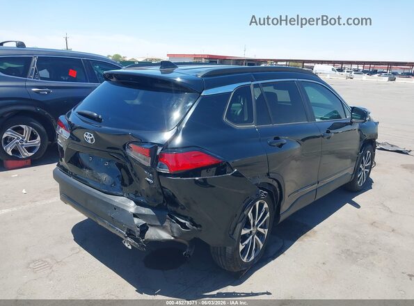 7MUDAABGXNV021706 2022 TOYOTA COROLLA CROSS Black უკანა მარჯვენა