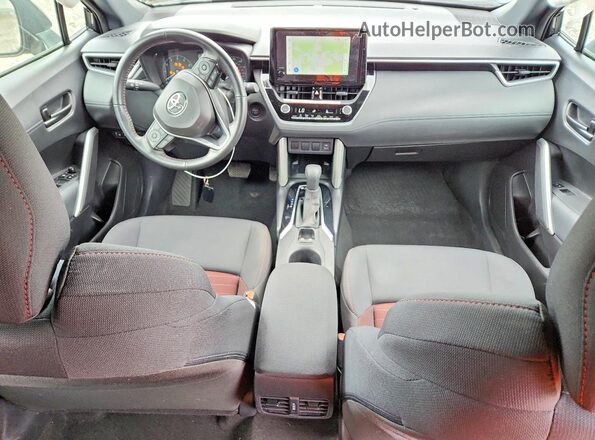 7MUFBABG2RV035546 2024 TOYOTA COROLLA Black Dashboard view