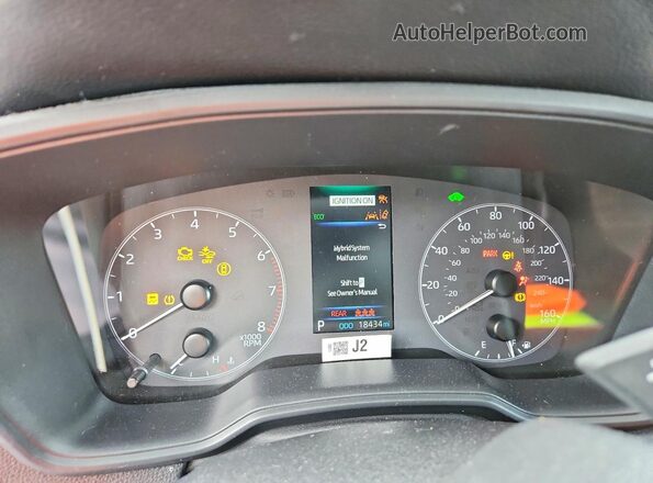7MUFBABG2RV035546 2024 TOYOTA COROLLA Black Instrument cluster view