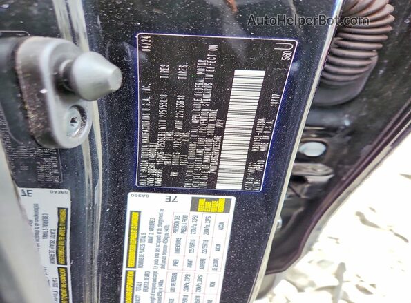 7MUFBABG2RV035546 2024 TOYOTA COROLLA Black VIN sticker view