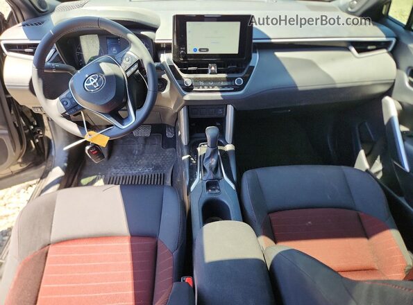 7MUFBABG2SV074286 2025 TOYOTA COROLLA Черный Вид панели приборов