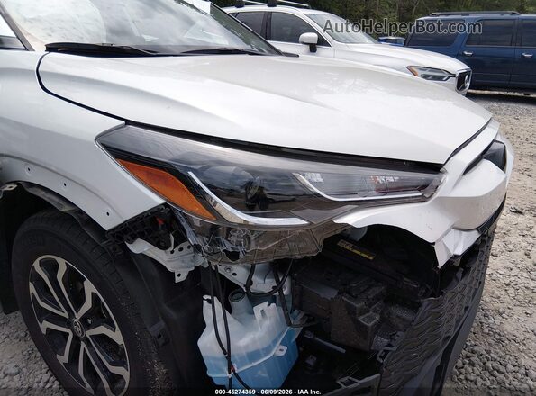 7MUFBABG3RV038245 2024 TOYOTA COROLLA CROSS HYBRID White წინა ხედი