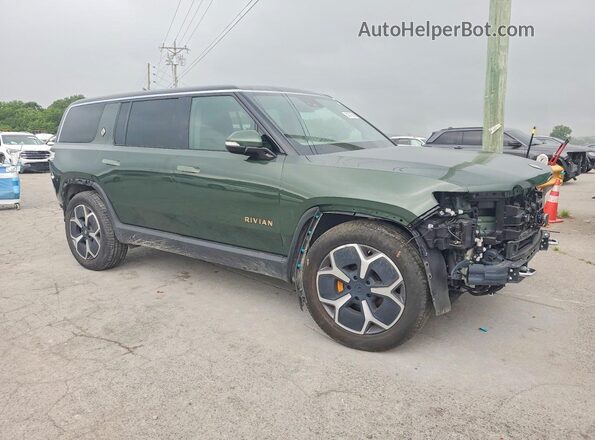 7PDSGABA0PN005642 2023 RIVIAN R1S Зеленый Передняя правая четверть