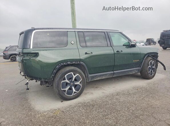 7PDSGABA0PN005642 2023 RIVIAN R1S Зеленый Задняя правая четверть