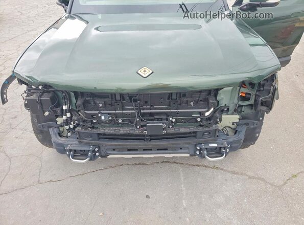7PDSGABA0PN005642 2023 RIVIAN R1S Зеленый Вид подкапотного пространства