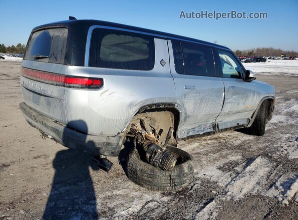 7PDSGABA1PN011126 2023 RIVIAN R1S Silver Rear right