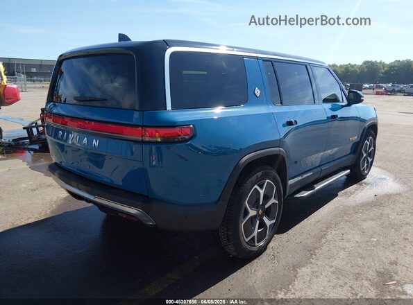 7PDSGABA3PN014299 2023 RIVIAN R1S Blue უკანა მარჯვენა